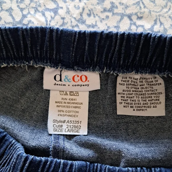 Denim&Co | Jeans | D Co Jeans Denim Company Pullon Pants | Poshmark